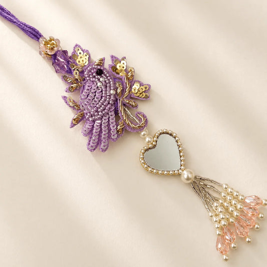 Purple Bird with Heart Lumba