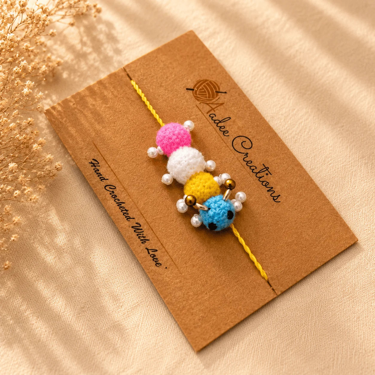 Caterpillar Rakhi