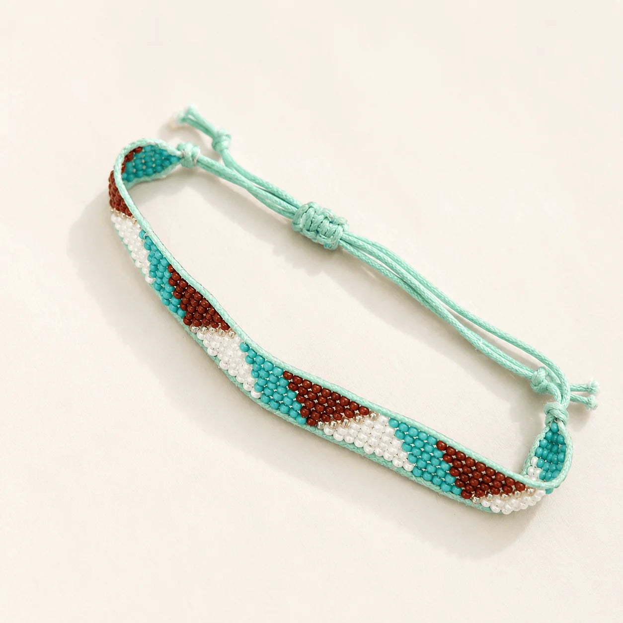 Flat Beads Bracelet