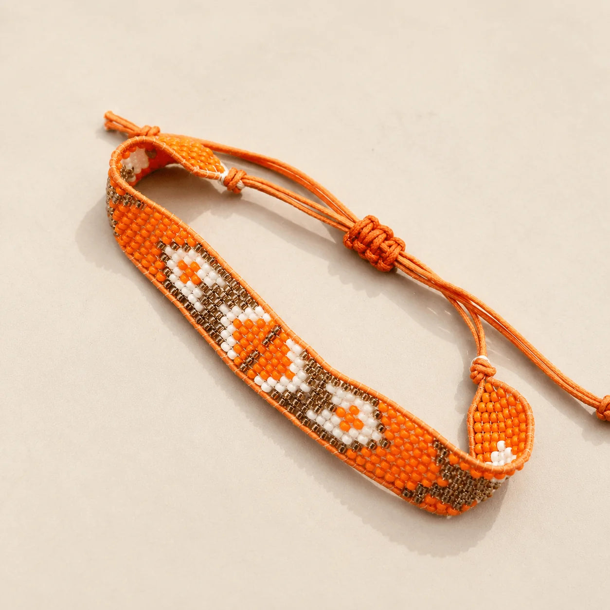 Flat Beads Bracelet
