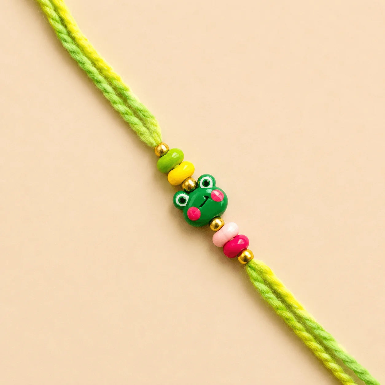 Small Metal Motif Rakhi