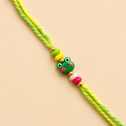 Small Metal Motif Rakhi