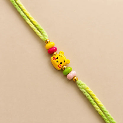 Small Metal Motif Rakhi
