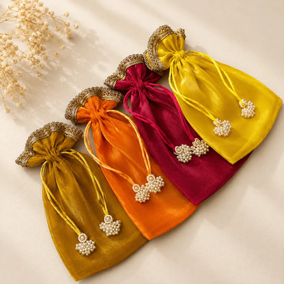 Sheer Long Pouches