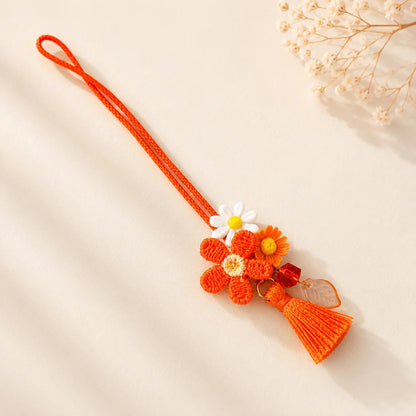 Small Flower Tassle Lumbi