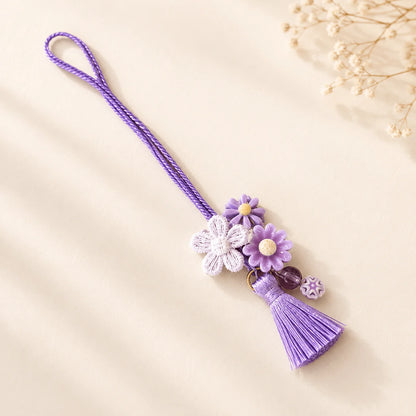 Small Flower Tassle Lumbi