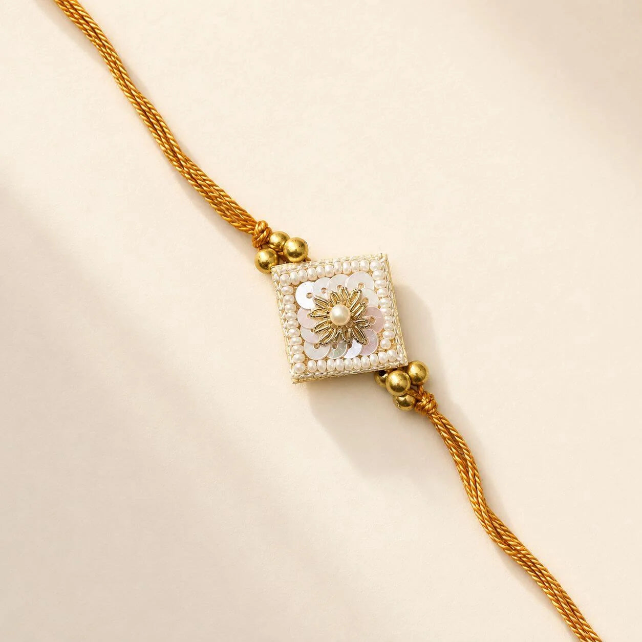 Square Chakalya With Sequin