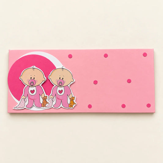 Baby in two circles Envelope