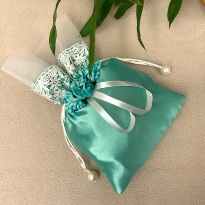 Satin & Lace Bags - Small