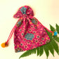 Patola with Pearl Beads Bags - Small