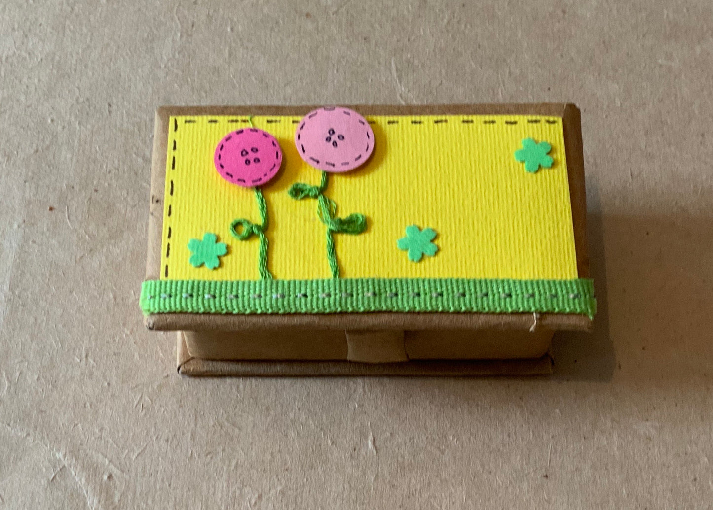 Button flowers